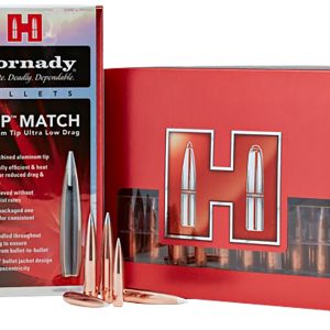 Hornady 22799 22Cal .222 76gr A-Tip Match 100 Per Box/10 Case