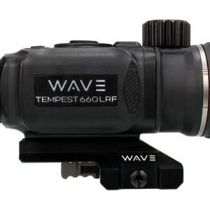 Wave WTS300 Tempest 660D LRF Thermal Black 3.4x60mm Illuminated Multi Reticle, Digital Zoom 13.6x Rapid/Smooth, 640x512, 12 Microns, 50 Hz Resolution