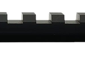 Weatherby J010001 Picatinny Rail Black Aluminum Weatherby Mark V Weaver Mount Magnum 9-Lug Action 20 MOA