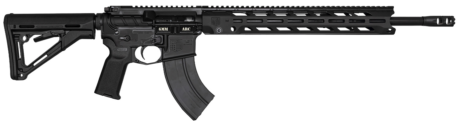 Diamondback DB1784V001 DB10 6mm ARC 26rd 18" Black Nitride Black Hard Coat Anodized 7075-T6 Aluminum Receiver Magpul MOE K2 Grip