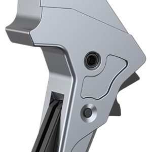 Tyrant CNC TDMPTRIGFSCGREY/BLK   Gray Fits S&W M&P Full-Size & Compact