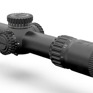 Swampfox Optics WAR16241RL Warhorse Red 1-6x24mm FFP