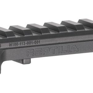 Reptilia LLC 100270 RMU Mount 9 Slot Black 7075-T6 Aluminum Mil-Spec 1913 Picatinny Rail Mount