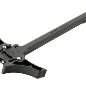 Timber Creek Outdoors AR10AMBICHBL Enforcer Charging Handle AR-10 Black Billet Aluminum Ambidextrous Hand