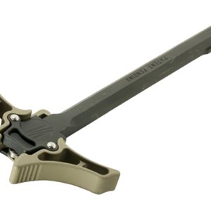 Timber Creek Outdoors AR10AMBICHFDE Enforcer Charging Handle AR-10 Flat Dark Earth Billet Aluminum Ambidextrous Hand