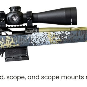 Horizon Firearms RF008S222216C13 Venatic 2023 22 Creedmoor 22" Spiral Fluted Threaded Barrel, Drilled & Tapped Receiver, Iota EKO X Carbon Fiber Stock