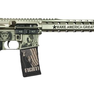 Black Rain Ordnance 24111203S Trump FX Custom Limited Edition 5.56 NATO 30+1 Silver Spec 15