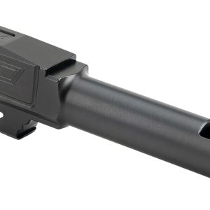 Zaffiri Precision ZP.43BCPBN Glock  Ported Black Nitride Stainless Steel, Fits Glock 43/43X