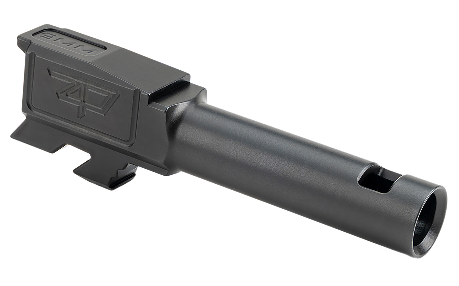 Zaffiri Precision ZP.43BCPBN Glock Ported Black Nitride Stainless Steel, Fits Glock 43/43X