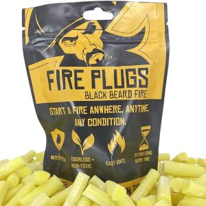 Black Beard Fire Starters PLUG Fire Plug 50 Fire Plugs