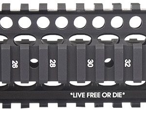 Larue Tactical LT910145 Quad Rail Handguard Aluminum Anodized Receiver for AR-15