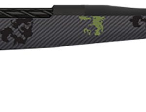 Fierce Firearms TWROG300WIN20BF Twisted Rogue 300 Win 20" Armour Lube Black Fluted Threaded Barrel, Drilled & Tapped Steel Receiver, LR Negative Comb Forest Camo Carbon Fiber Stock