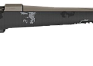 Fierce Firearms FRXP7MMBC20TP Twisted Rival XP 7mm BC 20" Tungsten Cerakote Fluted Threaded Barrel, Drilled & Tapped Stainless Steel Receiver, LR Negative Comb Phantom Camo Carbon Fiber Stock