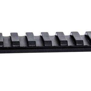 Weatherby P00252705 Picatinny Rail Black Hardcoat Anodized Alloy Fits Weatherby Mark V Magnum 9-Lug Action