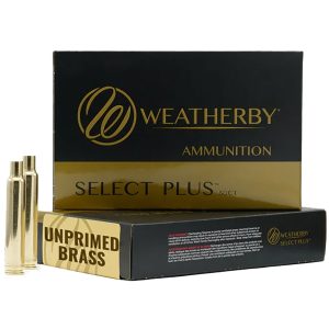 Weatherby BRASS65RPM50CT Select Plus Unprimed Cases 6.5 Wthby RPM Rifle Brass 50/Box