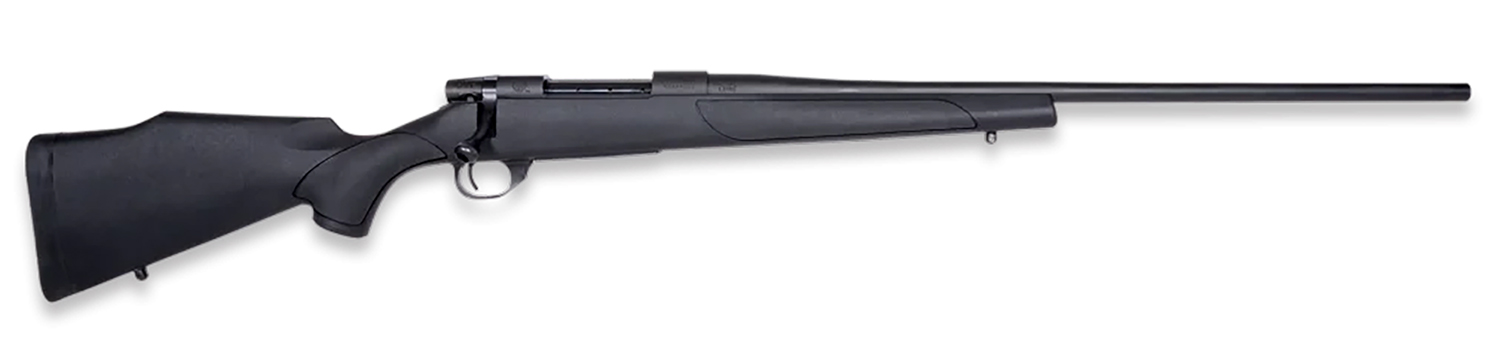 Weatherby VHS65CMR0T Vanguard Obsidian 6.5 Creedmoor 5+1 20" Blued Heavy Threaded Barrel, Blued Drilled & Tapped Steel Receiver, Monte Carlo Black Polymer Stock