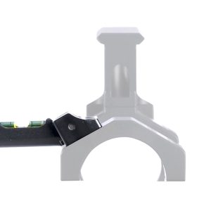 Seekins Precision 0010650156-F X-Cap Adjustable Bubble Level Black 7075 Aluminum