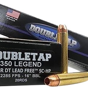 DoubleTap Ammunition 350L140X 350Legend 140gr DT Lead Free 20 Per Box/50 Case