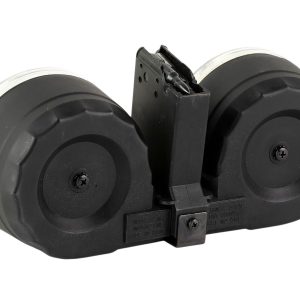Kci Usa Inc KCIMZ067 AK 100rd Drum 223 Rem/5.56 NATO Fits AK Platform Black