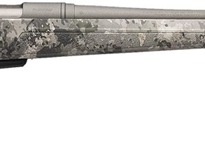 Winchester Repeating Arms 535800294 XPR Extreme 6.5 PRC 3+1 24" Tungsten Cerakote Fluted Threaded Barrel & Drilled & Tapped Steel Receiver, Fixed TrueTimber VSX Synthetic Stock