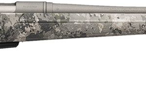 Winchester Repeating Arms 535800226 XPR Extreme 270 Win 3+1 24" Tungsten Cerakote Fluted Threaded Barrel & Drilled & Tapped Steel Receiver, Fixed TrueTimber VSX Synthetic Stock