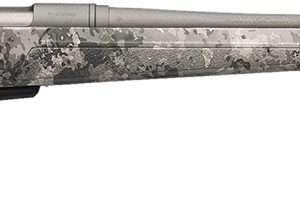 Winchester Repeating Arms 535800233 XPR Extreme 300 Win Mag 3+1 26" Tungsten Cerakote Fluted Threaded Barrel & Drilled & Tapped Steel Receiver, Fixed TrueTimber VSX Synthetic Stock