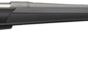 Winchester Repeating Arms 535801228 XPR Extreme 30-06 Springfield 3+1 24" Tungsten Cerakote Fluted Threaded Barrel & Drilled & Tapped Steel Receiver, Fixed Black Synthetic Stock