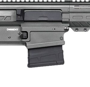 CMMG 38A530CTNG Dissent BR3 308 Win 10+1 16.10" Black Nitride Threaded Barrel, Tungsten Cerakote Aluminum Receiver w/Picatinny Rail, M-LOK Handguard, Magpul SGA Black Polymer Stock, Ambidextrous