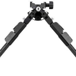 Mdt Sporting Goods Inc 106345BLK CKYE-POD Double Pull Bipod Black Aluminum