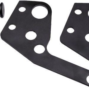 Kel-Tec PLR161570 SU/PLR Picatinny Adapter Black Aluminum Includes Two Mounting Plates