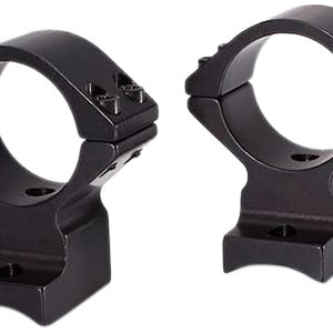 Talley 940711 Scope Mount/Ring Combo  Black Anodized Aluminum 1" Tube, Browning BLR/BAR/BPR Medium Rings