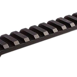 Talley PS0258160   Black Anodized Aluminum Picatinny Rail Mount Short Action