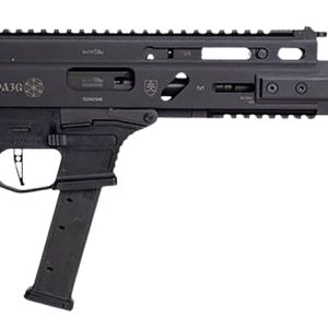Grand Power 810091156094 Stribog SP9A3G 9mm Luger 16" Black Barrel, Black Receiver, Polymer Stock & Grip