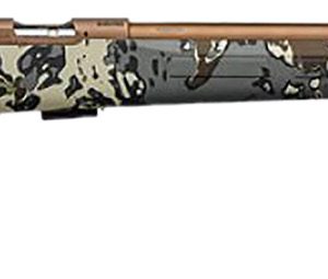 CZ-USA 02322 CZ 457 American Hunter 22 LR 5+1 20" Bronze Cerakote Steel Barrel, Bronze Cerakote Drilled & Tapped Steel Receiver, Veil Camo Fixed Synthetic Stock