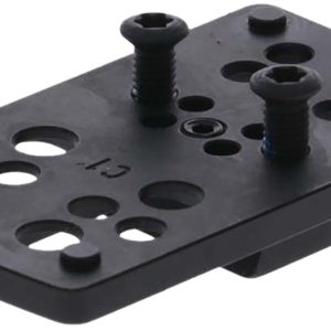 TruGlo TGTG8950C2 Pistol Red Dot Sight Mount Black Nitride Fortress Steel Trijicon RMR Mount