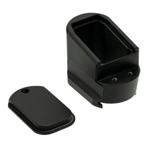 Shield Arms MPME5BLK Magazine Extension 5rd Compatible w/ Shield Arms M&P 2.0 Black Anodized Aluminum