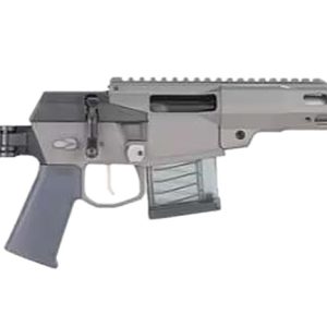 Q LLC MINIFIX55612INPISTOL Mini Fix 5.56 NATO 12" Gray Tapered Threaded Barrel, M-LOK Handguard, Gray Picatinny Rail Receiver, Adj Folding Stock, Polymer Grip