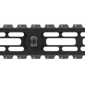 Leapers TLUMA03 ARCA Rail 6 Slot M-LOK Matte Black Anodized Aluminum 9.40" Long M-LOK Mount