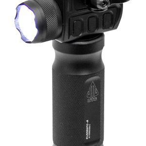 Leapers MNTEL228GPQA Quick Detach Grip Light Black Aluminum 400 Lumens Picatinny Mount