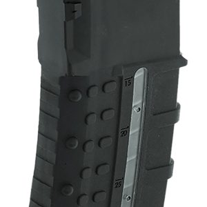 Leapers RBTAM30 30rd Windowed 223 Rem Fits AR-15 Black Polymer/Steel