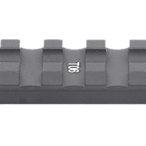 Leapers MTU030T22 Optic Mount Matte Black Anodized Aluminum Aluminum