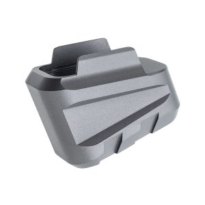 Tyrant CNC TDP320MAGEXGREY Magazine Extension Fits Sig P320 5rd Grey Aluminum