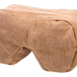 Birchwood Casey BC-BAG-SSFLU Steady-Shot Foxtrot Bag Ultralight Tan Wax Canvas Rear Bag