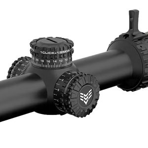 Swampfox Optics ARH11024RL Arrowhead Black 1-10x24mm 30mm Tube Guerrilla Dot MIL Red Reticle