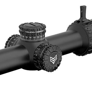 Swampfox Optics ARH11024GL Arrowhead Black 1-10x24mm 30mm Tube Guerrilla Dot MIL Green Reticle