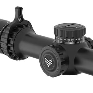 Swampfox Optics THK16241RB Tomahawk II Black 1-6x24mm 30mm Tube BDC Red Reticle