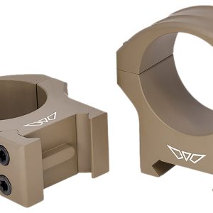 Warne 8513DE HyperLite Dark Earth Cerakote MagnaFusion Alloy 30mm Tube Maxima/Weaver/Picatinny