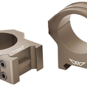 Warne 8502TM HyperLite Matte Black MagnaFusion Alloy 1" Tube High Dovetail MOA Fits Compatible w/ Tikka T3/T3x Factory Dovetail