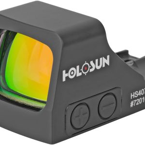 Holosun HE407K-GD-X2 Black 6 MOA Gold Dot Reticle