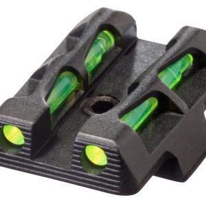 HiViz GLLW11 LiteWave Rear Sight for Glock 42/43 Green Fiber Optic Rear Sight
